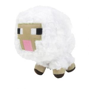 Minecraft - B&eacute;b&eacute; Mouton - Peluche - 18 cm
