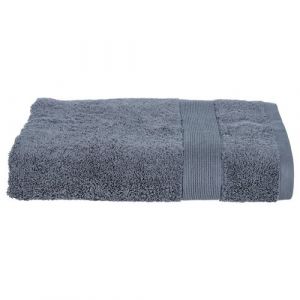 Atmosphera - Serviette de toilette - 70 x 130 cm. - Gris foncé