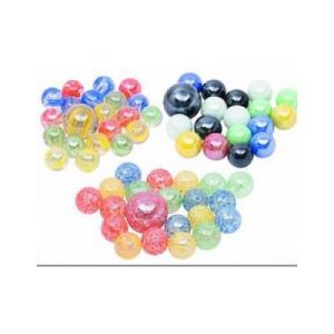 Filet de 21 billes en verre