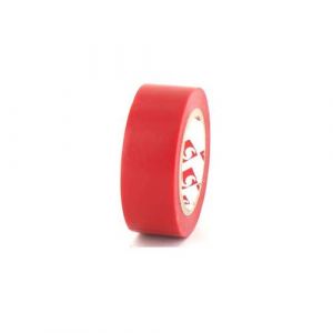 Lot de 5 rubans adhésifs électrique SCAPA - PVC - 19mm - 2702-19-rouge