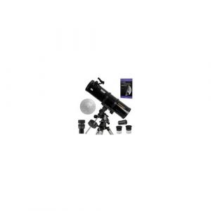 Omegon - pack complet t&eacute;lescope omegon 150/750 eq4 et zoom et vis&eacute;e polaire et guide d&eacute;butant et oculaires et barlow