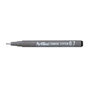 ARTLINE TEKENPEN 0.7 ZWART