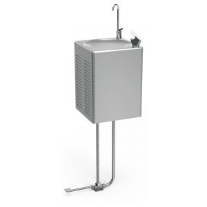 Fontaine à Eau Réfrigérée Murale Cold+ avec Robinet à Pédale   Fricosmos