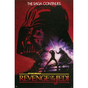 Poster Star Wars Revenge of the Jedi 91,5 cm x 61 cm