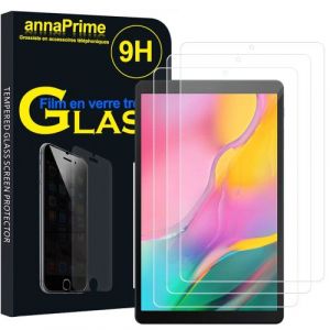 Lot 3 Films Verre Trempé de protection d'écran pour Samsung Galaxy Tab A 10.1 (2019) 10.1 SM-T510/ SM-T515 - TRANSPARENT