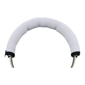 Housse de remplacement pour arceau de casque JBL Duet NC, E65BTNC, LIVE650BT, 660NC &ndash; Gris (Mousse et simili-cuir)