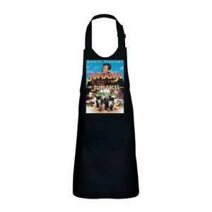 Fabulous Tablier Cuisine Enfant 2 Poches Noir Jumanji Robin Williams - Haut de gamme