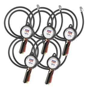 lot de 5 pistolets manometres poignee de gonflage eurodainu michelin - Schrader