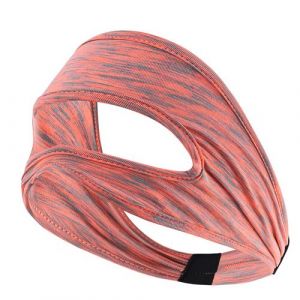 VR Masque oculaire FONGWAN Bande de transpiration élastique et respirante pour les séances d'entraînement VR-Orange