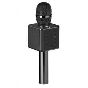 Auvisio : Microphone karaoké avec fonctions lecteur MP3, haut-parleur et bluetooth