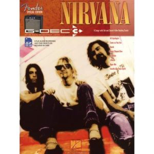 Partitions vari&eacute;t&eacute;, pop, rock... HAL LEONARD GUITAR PLAY ALONG G-DEC NIRVANA BK/SD CARD - GUITAR Guitare