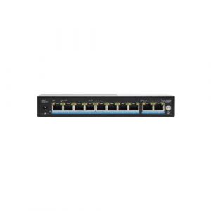 Vultech Security VS-POE2082GE-120W commutateur r&eacute;seau Non-g&eacute;r&eacute; Fast Ethernet (10/100) Connexion Ethernet, supportant l'alimentation via ce port (PoE) Noir