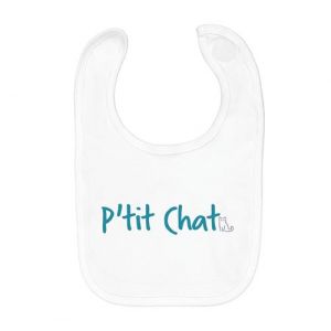 Fabulous Bavoir Coton Bio P'tit Chat