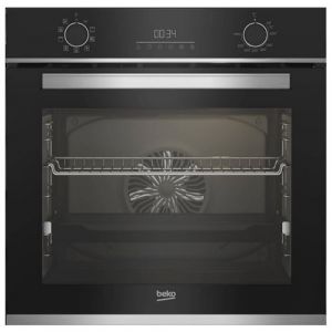 Beko AeroPerfect BBIM13301XC - Four - encastrable - niche - largeur : 56 cm - profondeur : 55 cm - hauteur : 59 cm - avec système auto-nettoyant - classe A+ - acier inoxydable