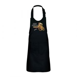 Fabulous Tablier Cuisine Enfant 2 Poches Noir Eddy Merckx Vintage - Haut de gamme