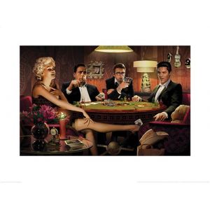 Affiche - Pyramid - Chris Consani - Four Of A Kind - Art Print - 60x80cm