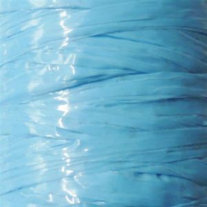 Raphia synthétique bleu clair 125 g - graine créative