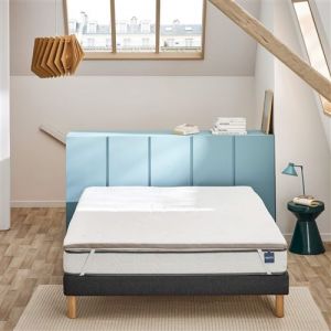 Surmatelas m&eacute;moire de forme 140x190 moelleux Bultex Memopower