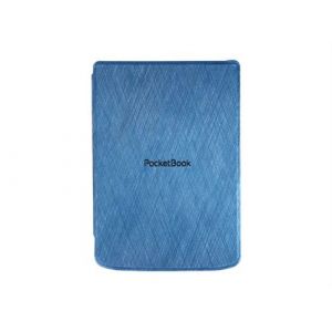 PocketBook Shell series - Étui à rabat pour lecteur eBook - polyuréthane - bleu - pour PocketBook Verse, Verse PRO