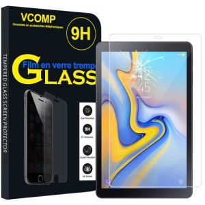 1 Film Vitre Verre Trempé de protection d'écran pour Samsung Galaxy Tab A 10.5 (2018) SM-T590/ T595 10.5 - TRANSPARENT