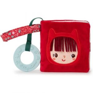 Jeu d'éveil - Imagier chaperon rouge - Avec anneau dentition - Dès 6 mois - Lilliputiens