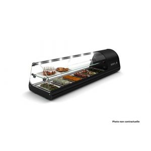 Vitrine froide à Tapas Deux Etagères avec 8 Bacs GN 1/3   SAYL