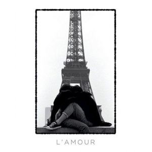 Poster Paris Tour Eiffel : l&acute;A 91,5 cm x 61 cm
