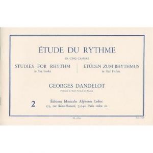 Etude Du Rythme Vol.2 Dandelot
