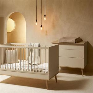 QUAX - Chambre Duo Lit 70x140 Commode Flow Quax