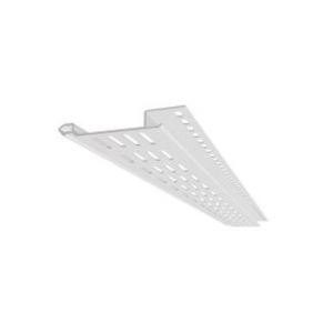 Profilé de ventilation PVC 2 m NICOLL - Blanc - PVSF2B