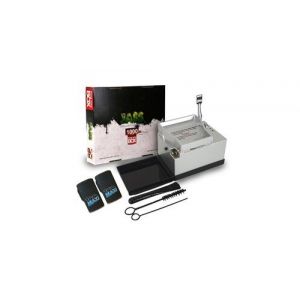 Pack tubeuse électrique zorr deluxe powermatic 2+ - haut de gamme + boite rigide de 1000 tubes + 2 briquets tempête zorr100 maxi