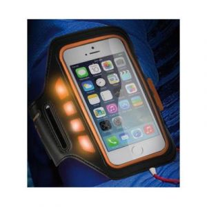 Brassard de protection pour iPhone 5/5S avec témoins LED