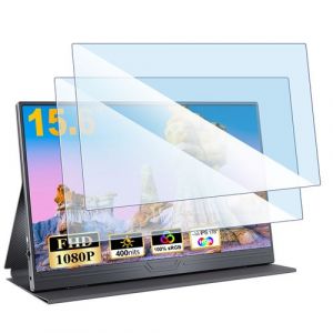 [Pack x2] Protection d'écran Anti-Lumière Bleue pour ASUS Zenscreen MB16ACV - Ecran PC portable 15.6"