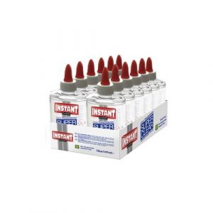 Lot de 12 Colles Transparentes 147ml. - Superclear Slime - Instant - 11091