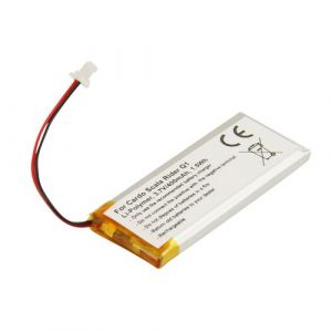 Batterie de Remplacement pour Cardo Scala Rider Q1 Li-Polymer 3,7V 400mAh 1,5Wh Avizar Blanc