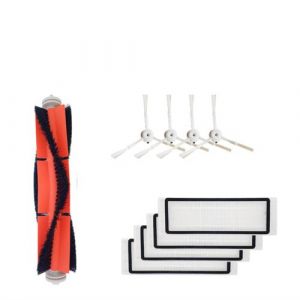 1 Brosses + 4 + 4 Side BROSSE Filtre pour Xiaomi 1S / Roborock T65 Aspirateur wedazano414