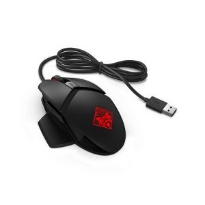 OMEN by HP Reactor - Souris - pour droitiers - 6 boutons - filaire - USB - pour OMEN 45L by HP; OMEN by HP 15, 16, 17; Victus by HP 16; HP 21; ENVY x360; Pavilion 27