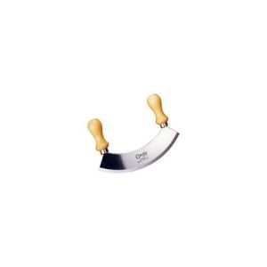Hachoir berceuse 1 lame inox - 22,5 cm