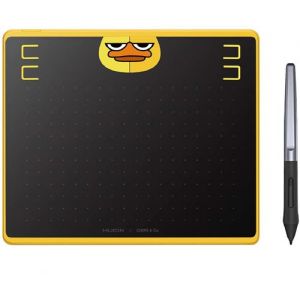 Tablette Graphique HUION HS64, 4 boutons programmables, pas stylet batterie, prise en charge Windows, macOS, Android