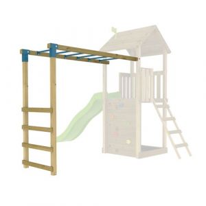 Barre pont de singe pour aire de jeux SKYWOOD bois FSC&reg;