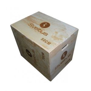 Sveltus coffre &agrave; pli en bois 3-en-1 70 cm