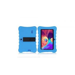 Housse de protection universelle en silicone souple 7 pouces pour tablette enfants q88 y88 - bleu ciel