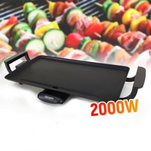 Plancha électrique 2000W - 46x26,5 cm - Triomph ETF1576