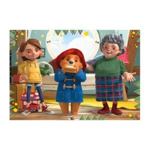 Puzzle 60 pieces ours paddington : l heure du gouter - puzzle enfant