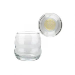 Verre Mythos avec Fleur de Vie Dor&eacute;