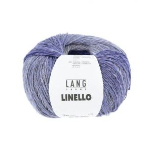 Pelote de lin et coton à tricoter Linello - 100GR - Lang Yarns(...) - 246 Violet