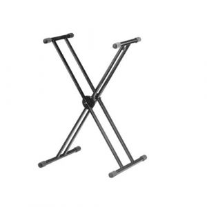 Support réglable noir pour synthétiseur - 40 KG max - SOUNDLAB G001XC