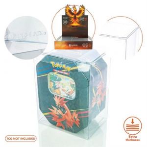 Lot de 12 protections souples Cristal Ultimate pour Pok&eacute;box Phoenix Shield