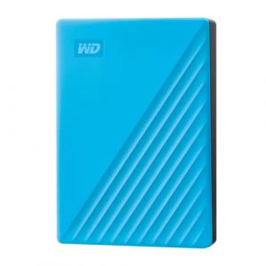 WD My Passport WDBR9S0060BBL - Disque dur - chiffr&eacute; - 6 To - externe (portable) - USB 3.2 Gen 1 - AES 256 bits - sky