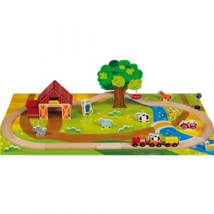 Imagin - Mon premier circuit Ferme en bois - Ma première ferme